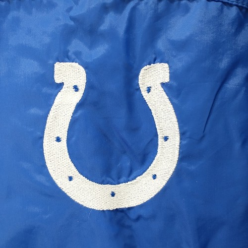 NFL Kids Touchdown Club Indianapolis Colts Jacket Blue XL 18 Long Sleeve Vintage - Picture 5 of 15