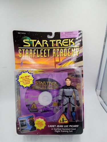 Cadet Jean-Luc Picard Starfleet Academy Figure Playmates Star Trek Unopened - Picture 4 of 10