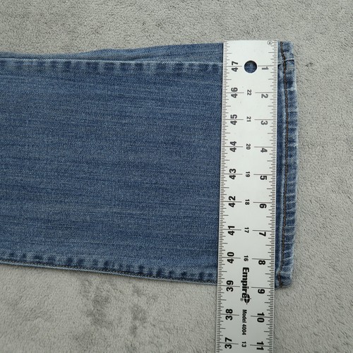 Lucky Brand Jeans Damengröße 6 blau niedriger Bund Bootcut Denim Hose 31" Schrittlänge - Bild 5 von 16
