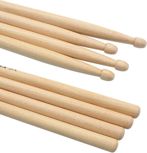 Baquetas con punta de madera 5A (2 pares de arce) - Imagen 8 de 9