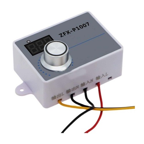 1pcs ZFX-P1007 500WAC 220V Velocità Governatore Controllo Governatore Interruttore Impermeabile - Foto 2 di 4