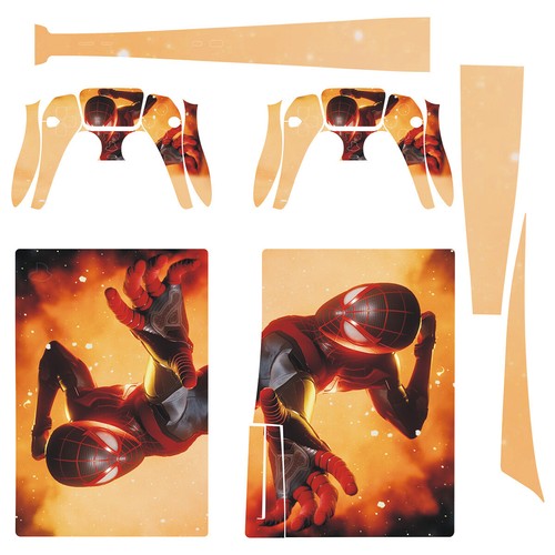 Vinyl Skin Sticker Decal Set for Sony PS5 Console Disk or Digital + 2 Controller - Picture 17 of 26