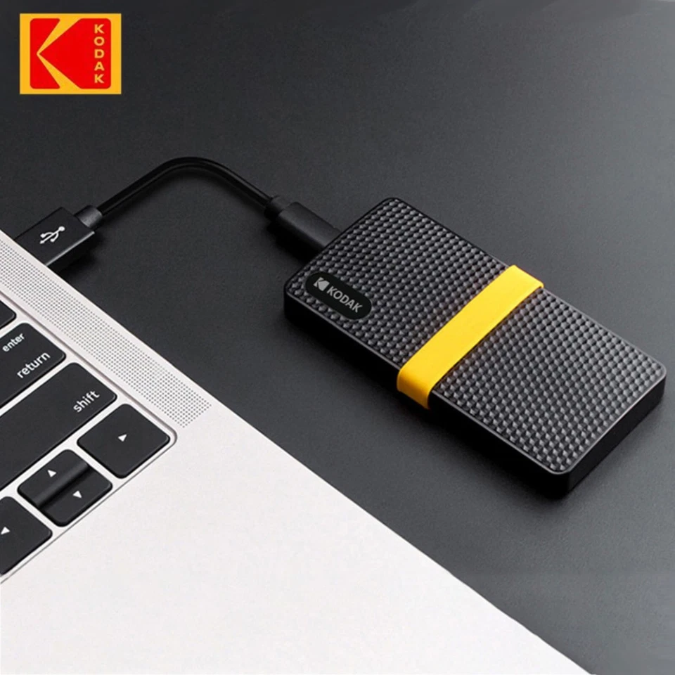 KODAK Ultra Fast SSD X200 Solid State External Hard Drive 256GB 512GB 1TB - Image 3 of 4