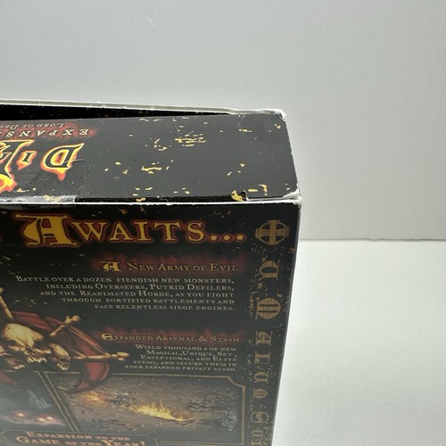 Diablo II 2 Lord of Destruction Expansion Set Big Box Sealed Neu Top NIB - Bild 5 von 17