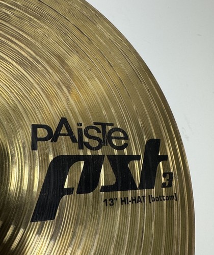 Paiste PST 3 13" Hi-Hat Cymbal Bottom *Made in Germany* - Picture 3 of 5