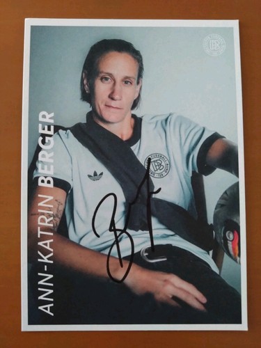 Ann-Katrin Berger, Orig.-Autogr., Frauen-Nationalmannschaft,EM 2025,neu👍⚽