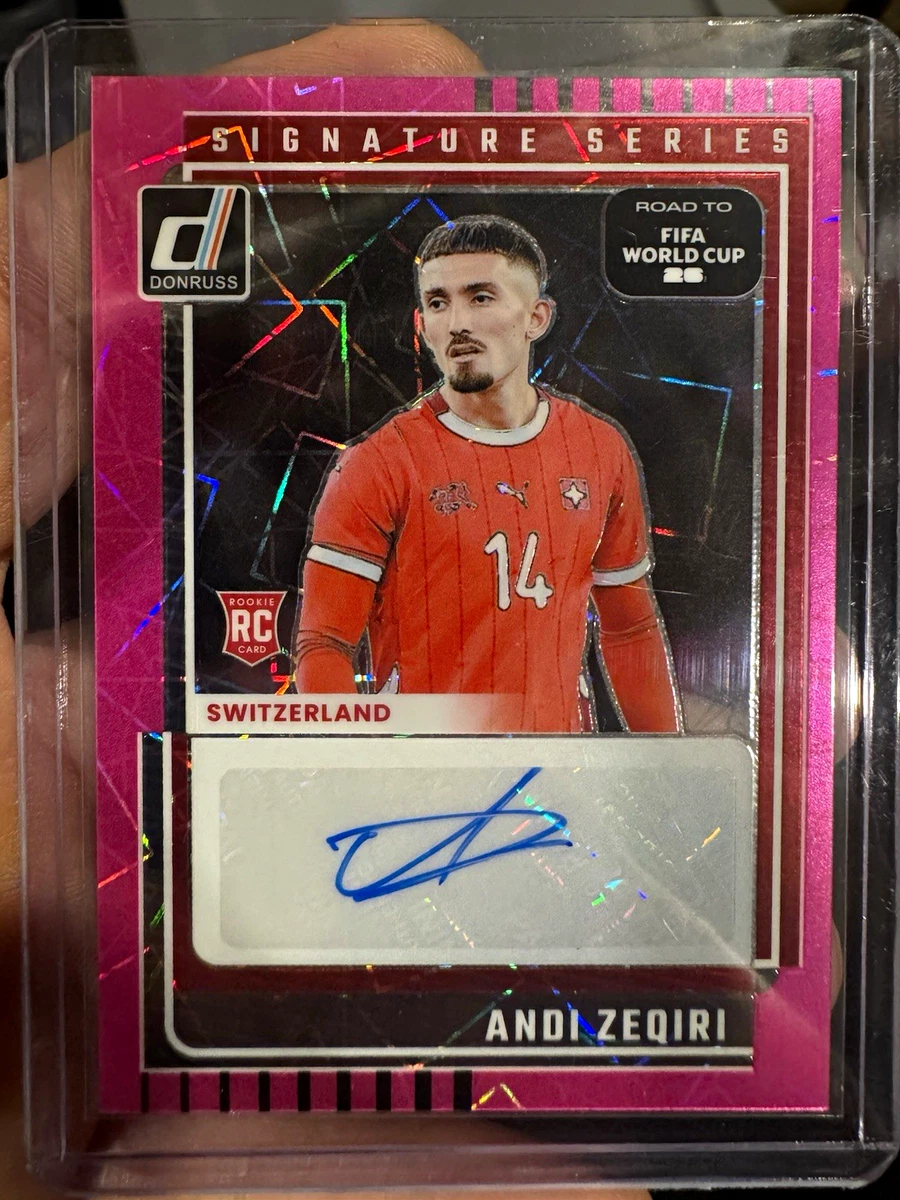 Panini Soccer Switzerland Autographed Sports Trading Cards