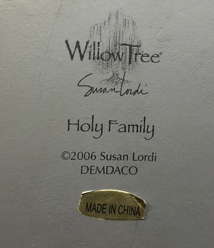 Willow Tree Trinket Box Holy Family Memory Box A Child is Born Susan Lordi 2006 - Picture 7 of 7
