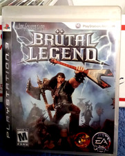 Brutal Legend CIB Video Game Blu ray PS3 Sony Playstation Heavy Metal Battle