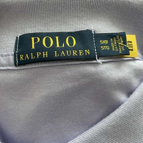 Polo Ralph Lauren Classic Fit Soft Touch Polo Shirt Purple Size 5XB - Picture 7 of 8