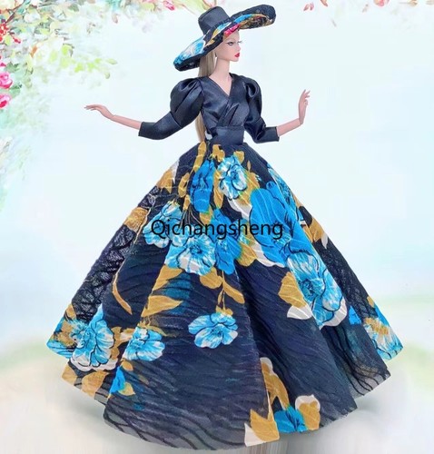 1/6 Elegant Wedding Dress for Dolls Evening Gown for Dolls 11.5" Doll Outfits - Picture 32 of 57