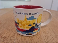 Starbucks Balearic Islands You Are Here Mug, 14 oz. New