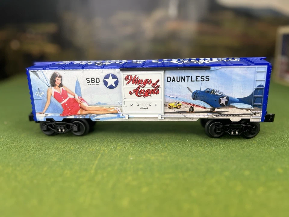 LIONEL 2438280 WINGS OF ANGELS NINA BOX CAR O 027 2024 USA WWII MIB NEW - Image 4 of 4