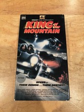 KING OF THE MOUNTAIN VHS Dennis Hopper Harry Hamlin Embassy Racing Action Movie