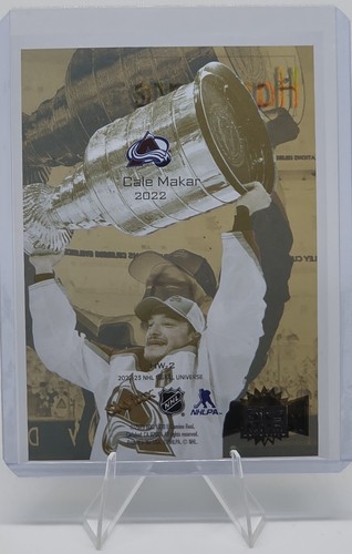 2022-23 Metal Universe Cale Makar Colorado Avalanche Hardware HW-2 - Picture 2 of 2