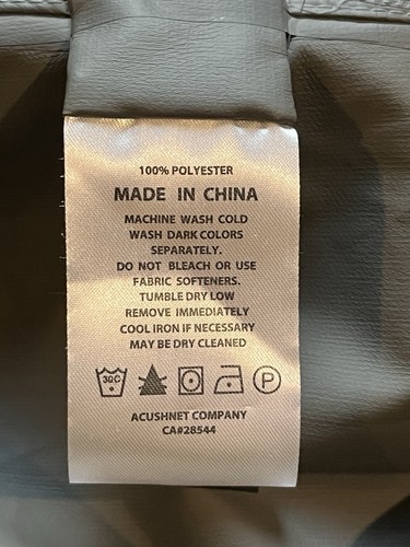 Footjoy FJ Dryjoys Hydrolite Logo Regenshirt Windbreaker Jacke Herren Medium gebraucht, in einwandfreiem Zustand - Bild 7 von 12