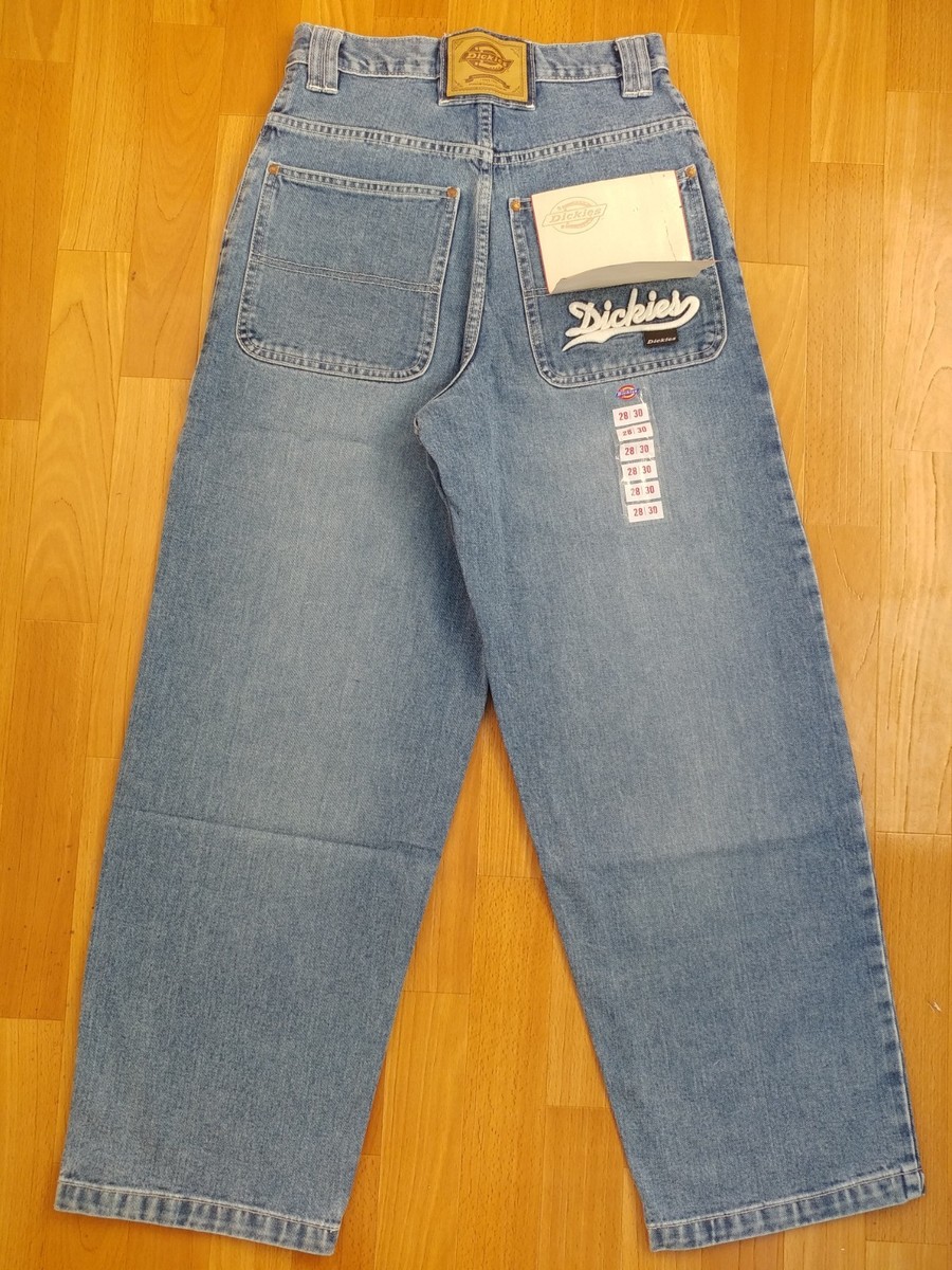 Dickies jeans, vintage baggy jeans, Big Daddy, loose 90s hip hop skater Y2K  W 28