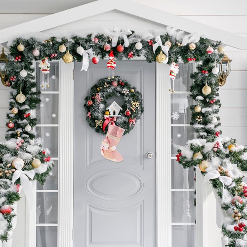 3 Pezzi Decorazioni Natalizie Calza da Appendere Regalo di Natale - Foto 8 di 12