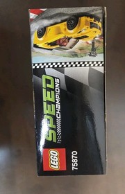Lego SPEED CHAMPIONS 75870  CHEVROLET CORVETTE Z06 retired New