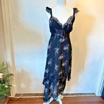 evereve black dress Women's Simone Smocked Mesh Dress, Size Large, Black, Cotton Nicole Kidman Wears A princess_dress **** SKU SIZE:11US/44EU