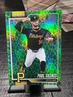Paul Skenes GREEN HOLIDAY EASTER PARALLEL 2026 Topps Series 1 #100 Pirates