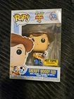 Funko Pop! Vinyl: Pixar - Sheriff Woody holding Forky - Hot Topic (Exclusive)...