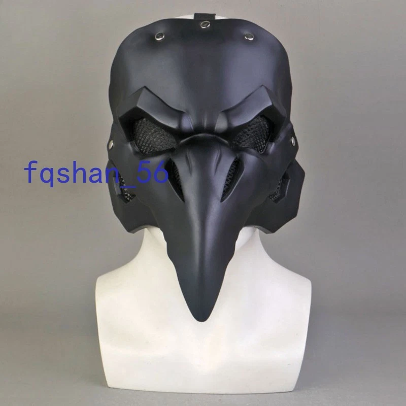 Cosplay Reaper Mask Nevermore Doctor Bird Beak Mask Halloween Props PVC Gifts - Image 2 of 4