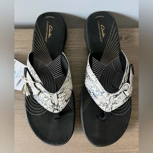 Sandali donna Clarks Cloudsteppers Brinkley Jazz taglia 12