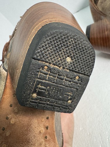 Corral Western Cowgirl Stiefel Damen 7,5 abgenutzt braun Nieten Concho R1050 - Bild 6 von 7