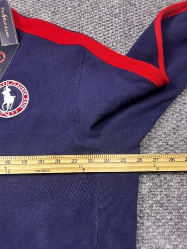 Team USA Jacket Mens XL Navy Red Full Zip Olympics Beijing 2008 Track Top image 5