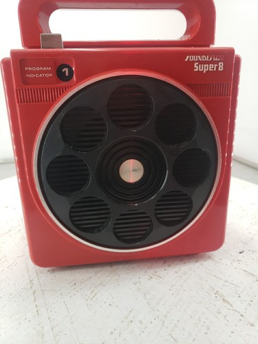 Vintage SD Soundesign Super 8 Portable 8-Track Tape Player 4012 Red  Works Rare - Picture 4 of 16