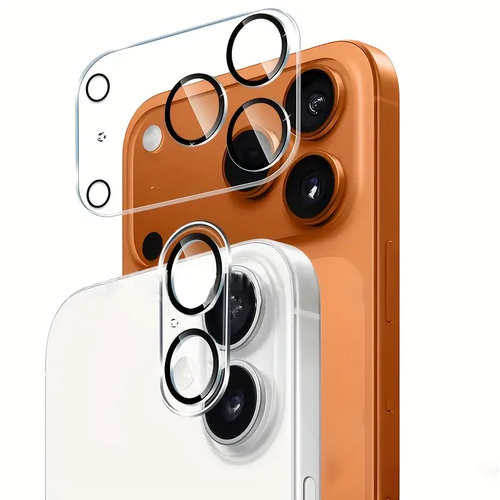2xPanzerfolie Echtglas für iPhone 17 16 15 14 13 Pro Max + 2xKamera Schutz Glas - Bild 3 von 14
