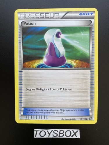 Carte Pokémon Potion 100/114 / Bloc NB De Base / Exc FR - Picture 2 of 3