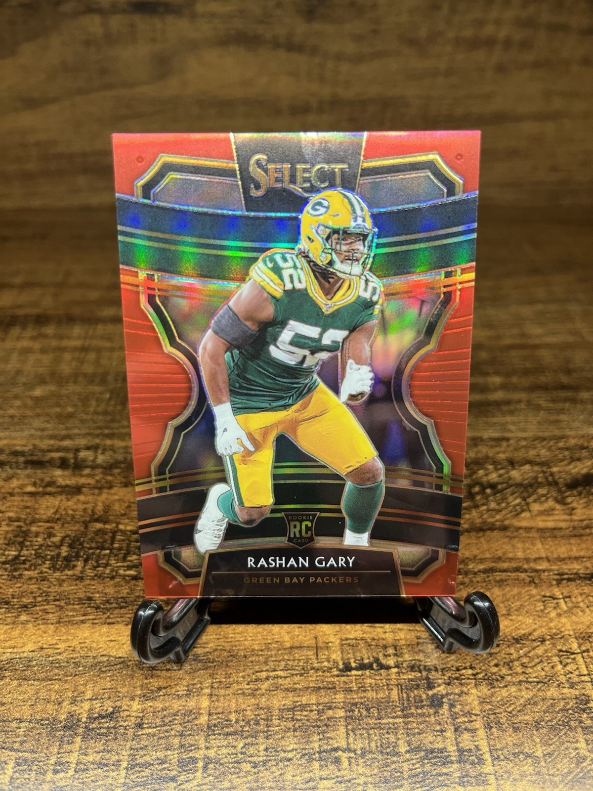 2019 Panini Select - Concourse Rashan Gary #54 Red Prizm /99 (RC) PACKERS
