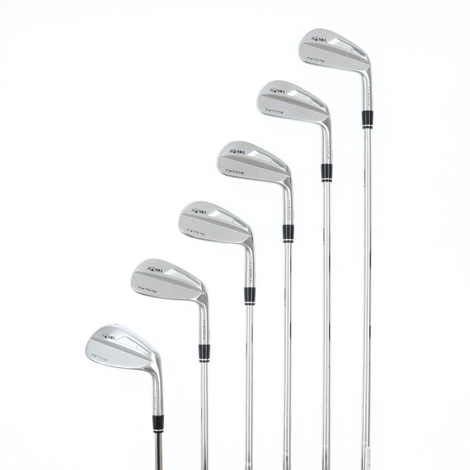 HONMA Iron Set TOUR WORLD TW757B Stiff Dynamic Gold S200 6 pieces - Image 2 of 4