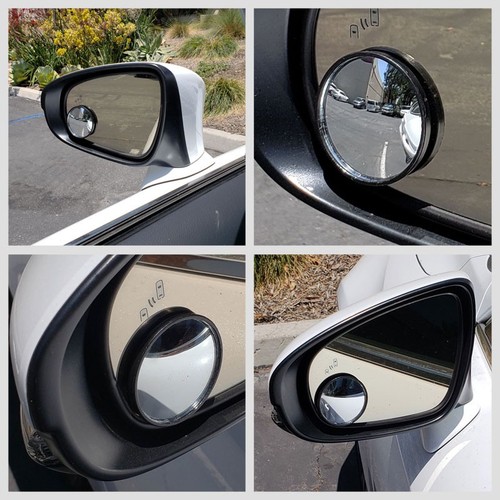 Car Recorder Rearview Mount Holder+Fix Base Blind Spot Mirror For Mobile Phone - Picture 11 of 12