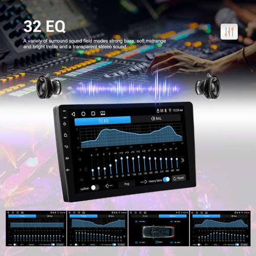 4G+64G Android 15.0 Carplay Car Stereo GPS Radio For Toyota Fj Cruiser 2007-2013 - Foto 11 di 14