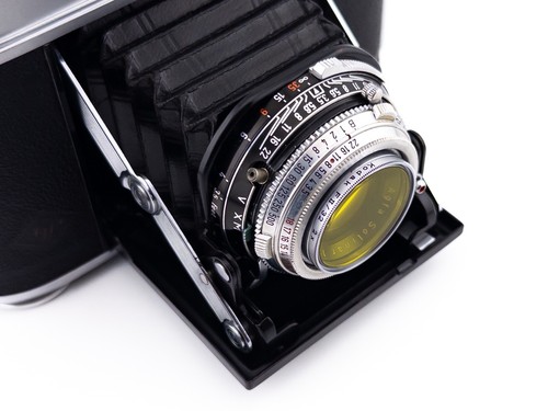 Agfa Super Isolette Rangefinder Film Camera 6x6 Solinar +++ MINT + SERVICED +++ - Picture 11 of 24