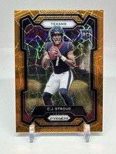 2023 Panini Prizm - Rookie C.J. Stroud #339 Orange Lazer Prizm Houston Texans RC