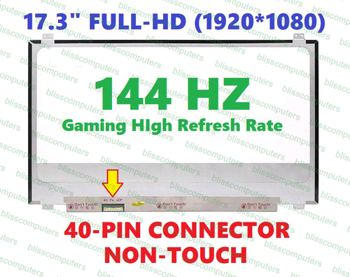 144hz FHD IPS 17,3" Laptop LCD Bildschirm Lenovo Legion Y740-17ICHg eDP 81HH - Bild 1 von 5