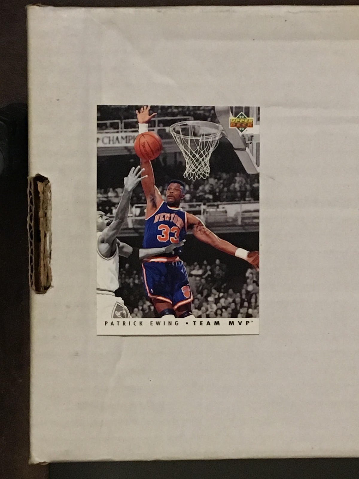 1992 Upper Deck Patrick Ewing Team MVP