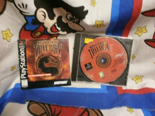 Playstation Mortal Kombat Trilogy Disc Only with Manual