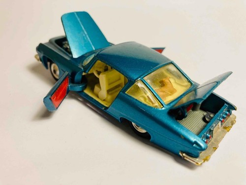 Corgi Toys #241 Ghia L6.4 mit Chrysler V8 Motor blau - Original Vintage (ref14) - Bild 4 von 6