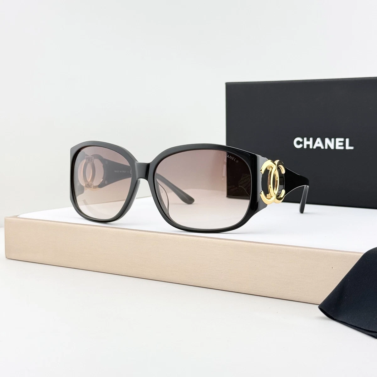 CHANEL Wrap Brown Sunglasses for Women for sale | eBay