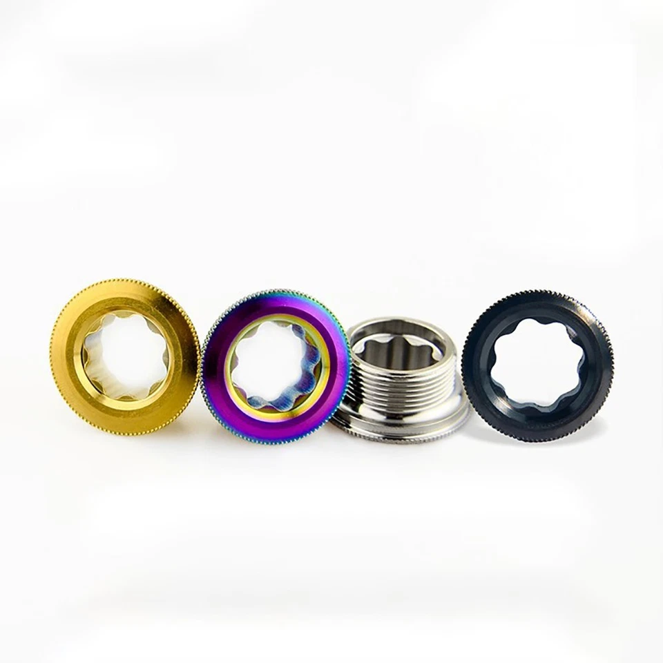 Perno de fijación del brazo de manivela de titanio Ti para bicicleta de montaña M20 para Shimano SLX Deore XT XTR Foto 4 de 4