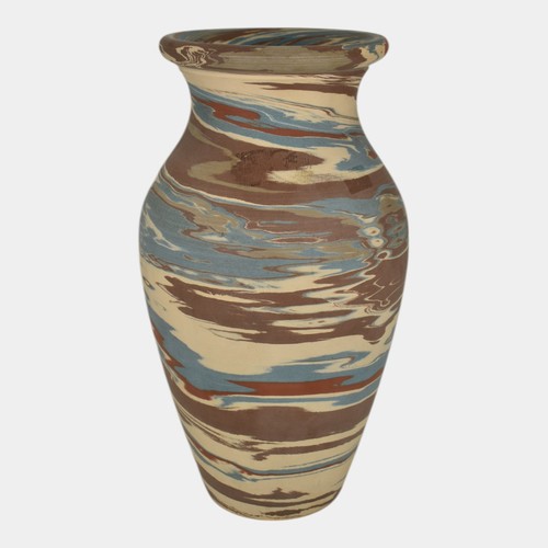 Niloak Mission Swirl 1925-30s Vintage Hand Made Art Pottery 10" Vase - Picture 2 of 6