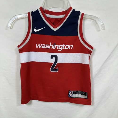 John Wall #2 Washington Wizards Red Nike Youth Medium NBA Basketball Fan Jersey - Foto 4 di 10