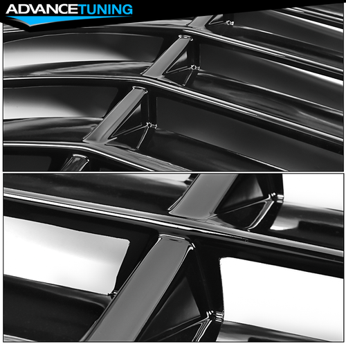 Fits 13-20 Scion FR-S Toyota 86 Subaru BRZ Gloss Window Louver Sun Shade Cover - Picture 8 of 10