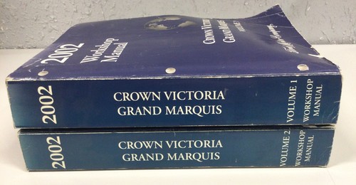 2002 Crown Victoria, Grand Marquis Workshop Manual, 2 Volume Set - Picture 2 of 7