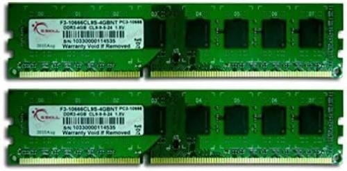 G-Skill 8GB DDR3 1333 CL9.0 Dual Kit - Picture 3 of 3